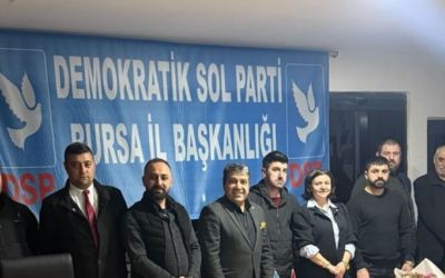 DSP Osmangazi’de Kadın Lider: Nalan Usta İlçe Başkanlığı Görevini Devraldı